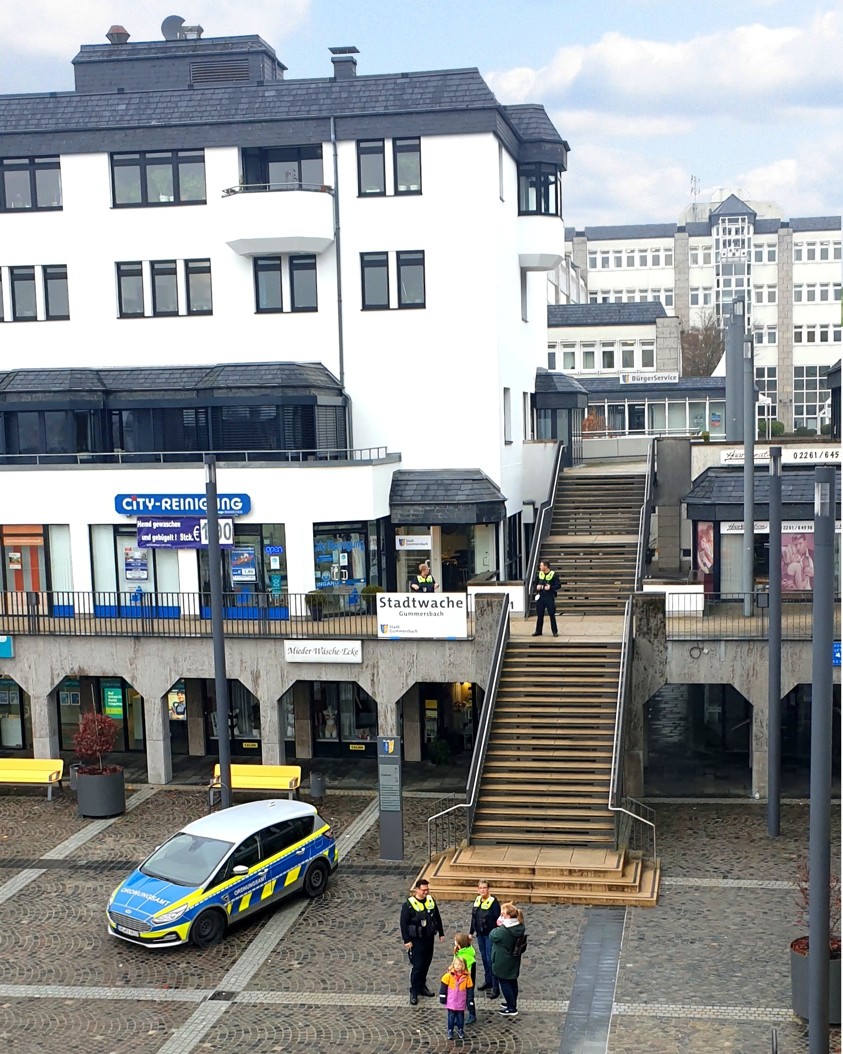 Stadtwache Gummersbach, Standort Bismarckplatz